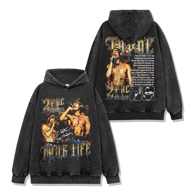 Tupac Shakur Thug Life HOODIE - view 2