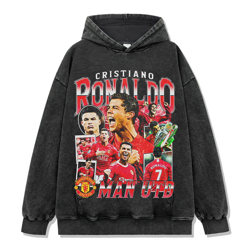 Cristiano Ronaldo "Man Utd"Hoodie - view 2