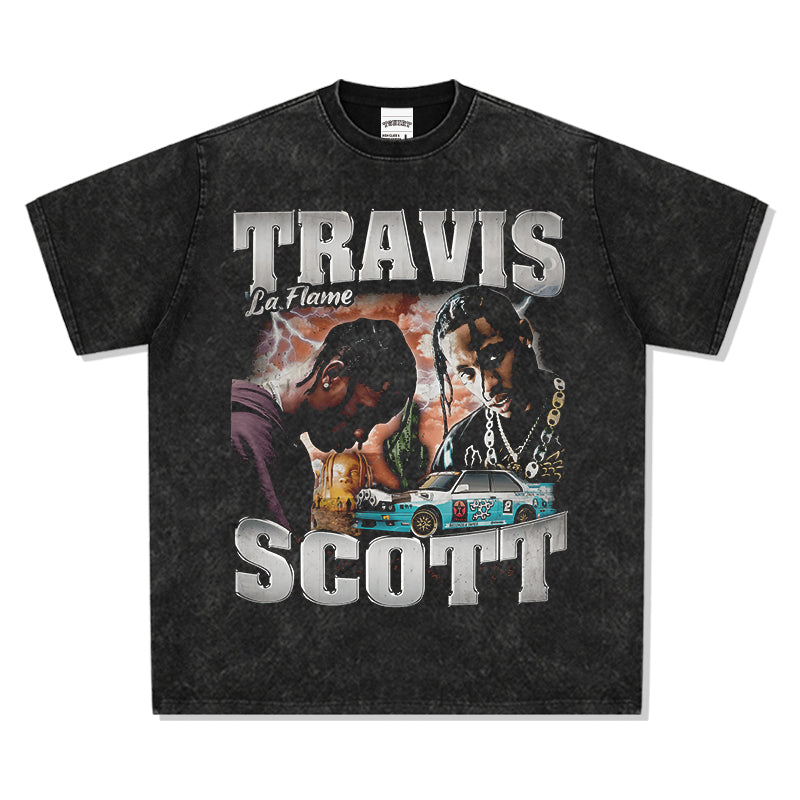 La Flame By Travis Scott TEE - view 3