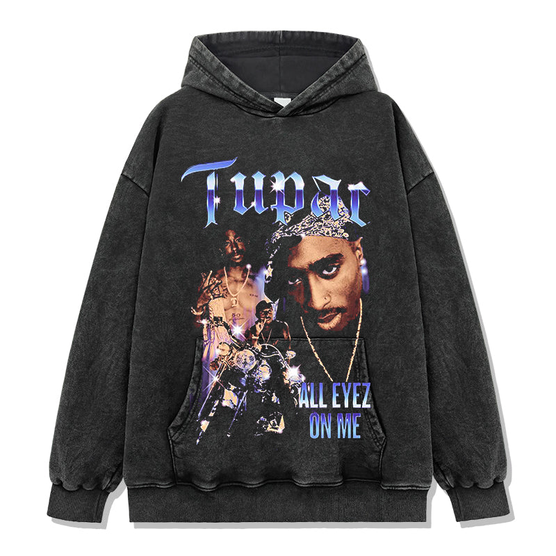 All Eyez On Me By Tupac Shakur Hoodie - view 2