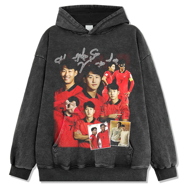 Hueng-Min Son, Lee Kang-in Hoodie - view 2