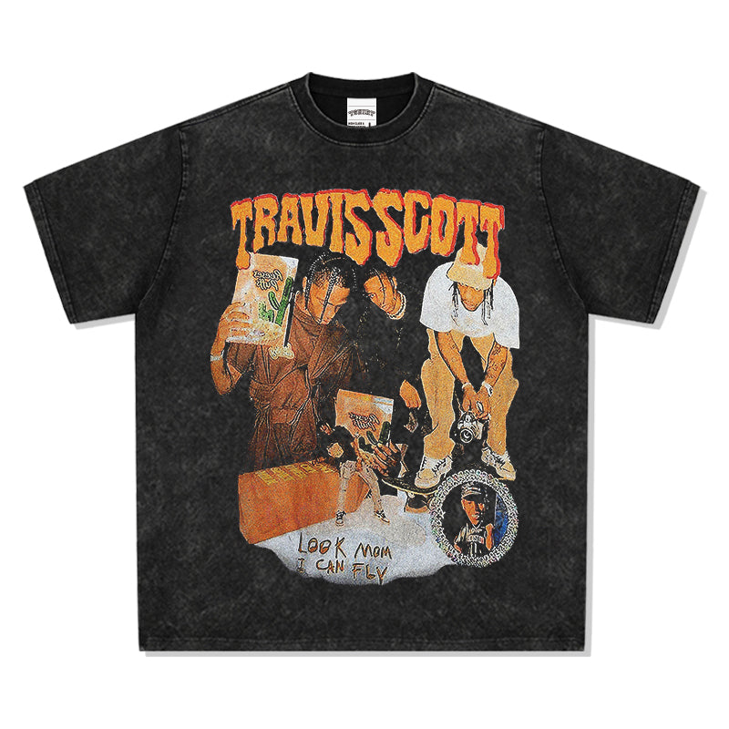 Look Mom I Can Fly By Travis Scott TEE - view 3