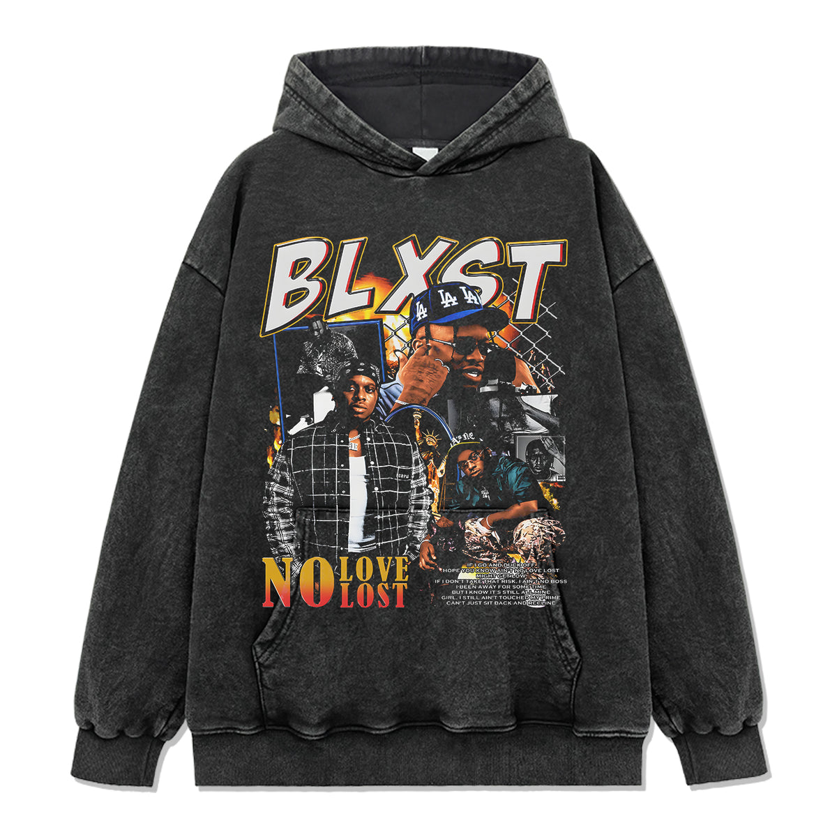 NO LOVE LOST By BLXST HOODIE - view 2