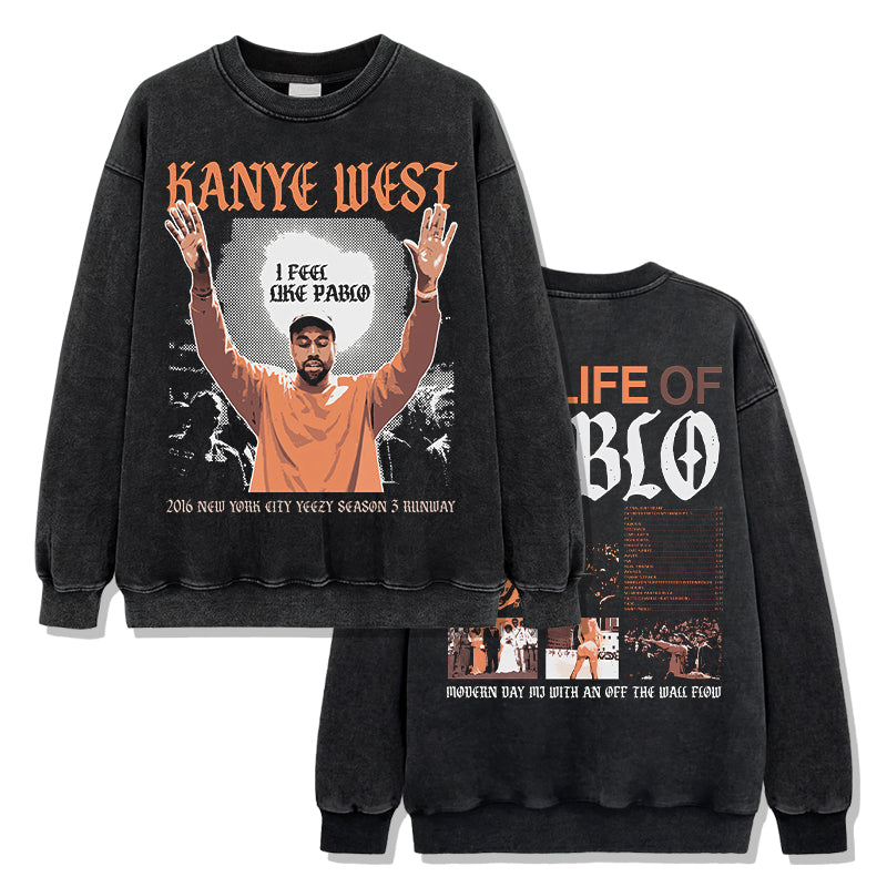Rapper Kanye West Sweatshirt - view 2