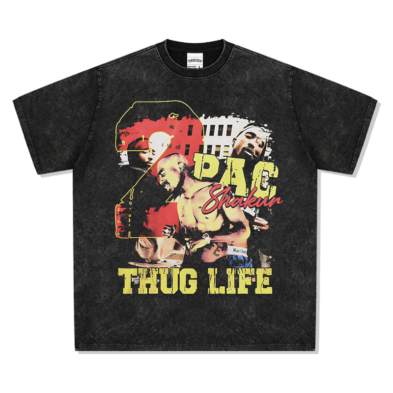 Thug Life By Tupac Shakur TEE - view 3