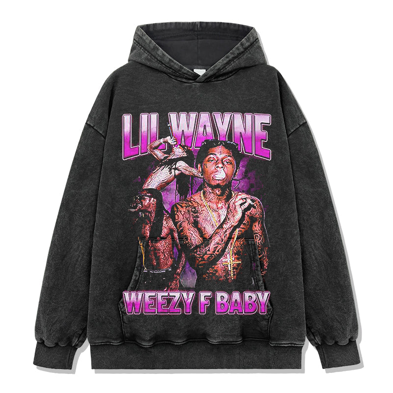 Weezy F Baby By Lil Wayne Hoodie - view 2