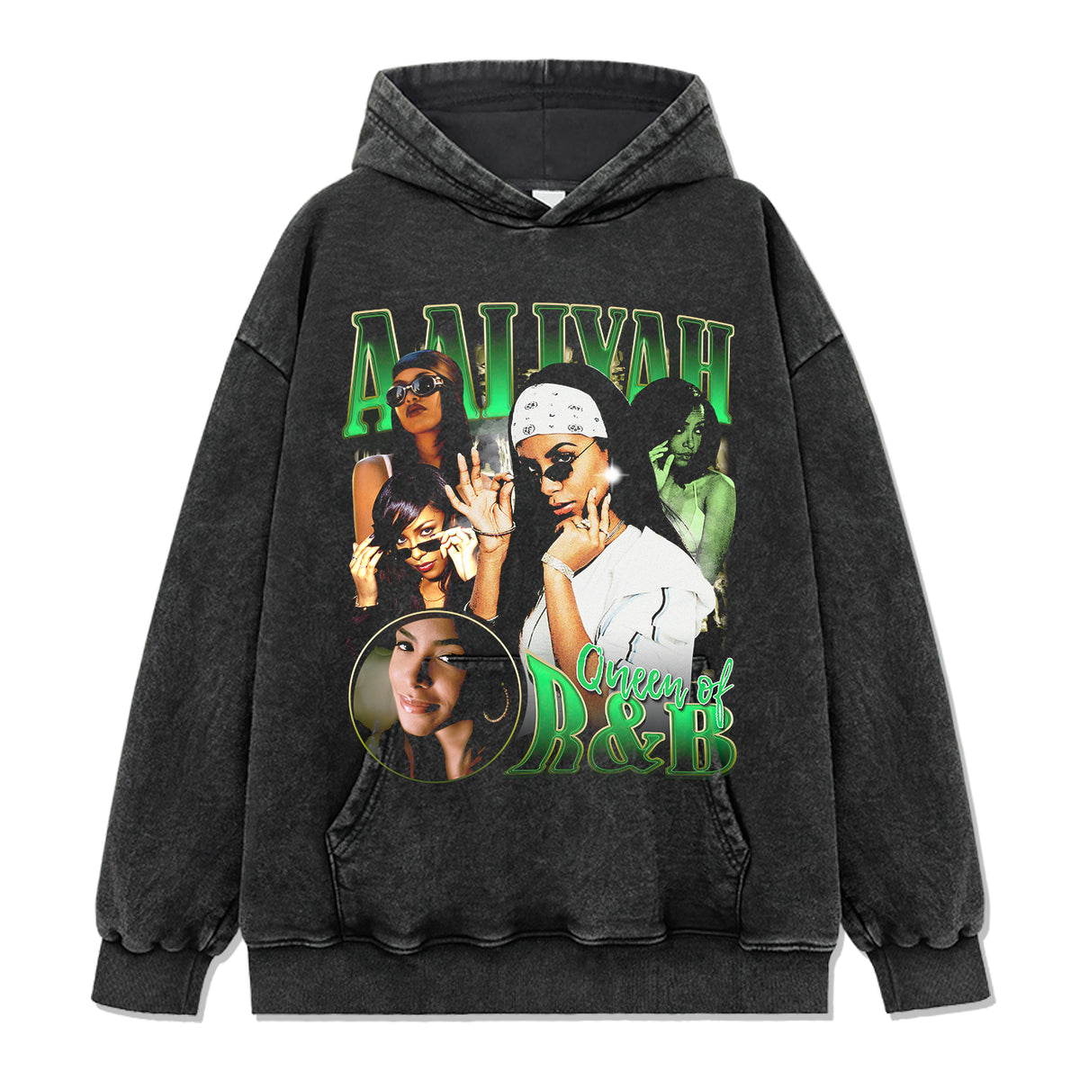 Queen Of R&b By Aaliyah Hoodie - view 2