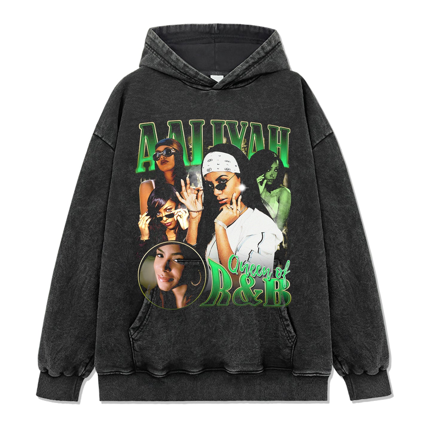 Queen Of R&b By Aaliyah Hoodie - view 2