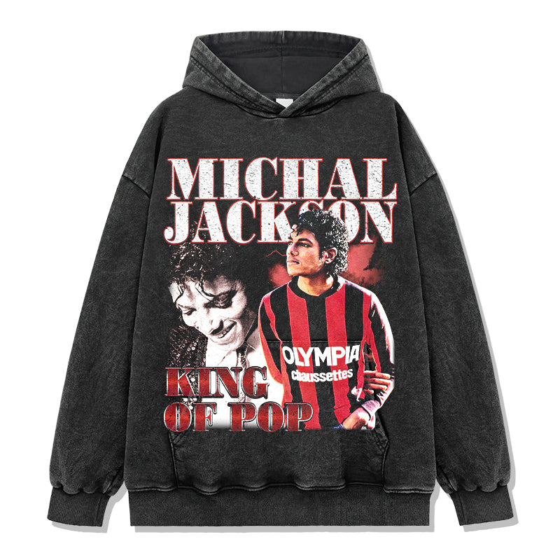King Of Pop By Michael Jackson Hoodie - view 2