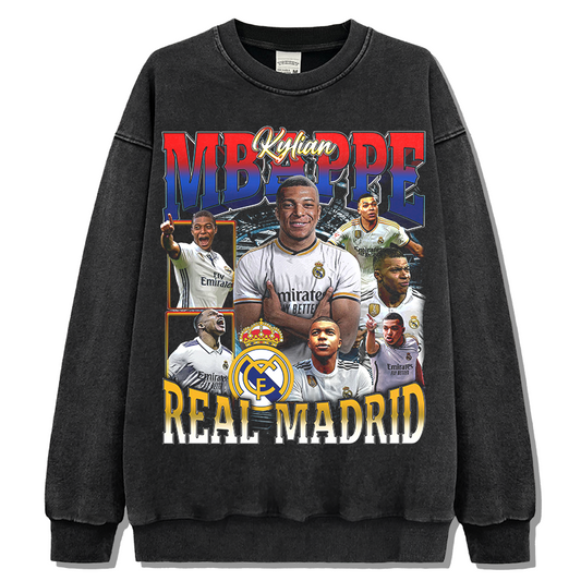 Kylian Mbappé "Real Madrid"Sweatshirt