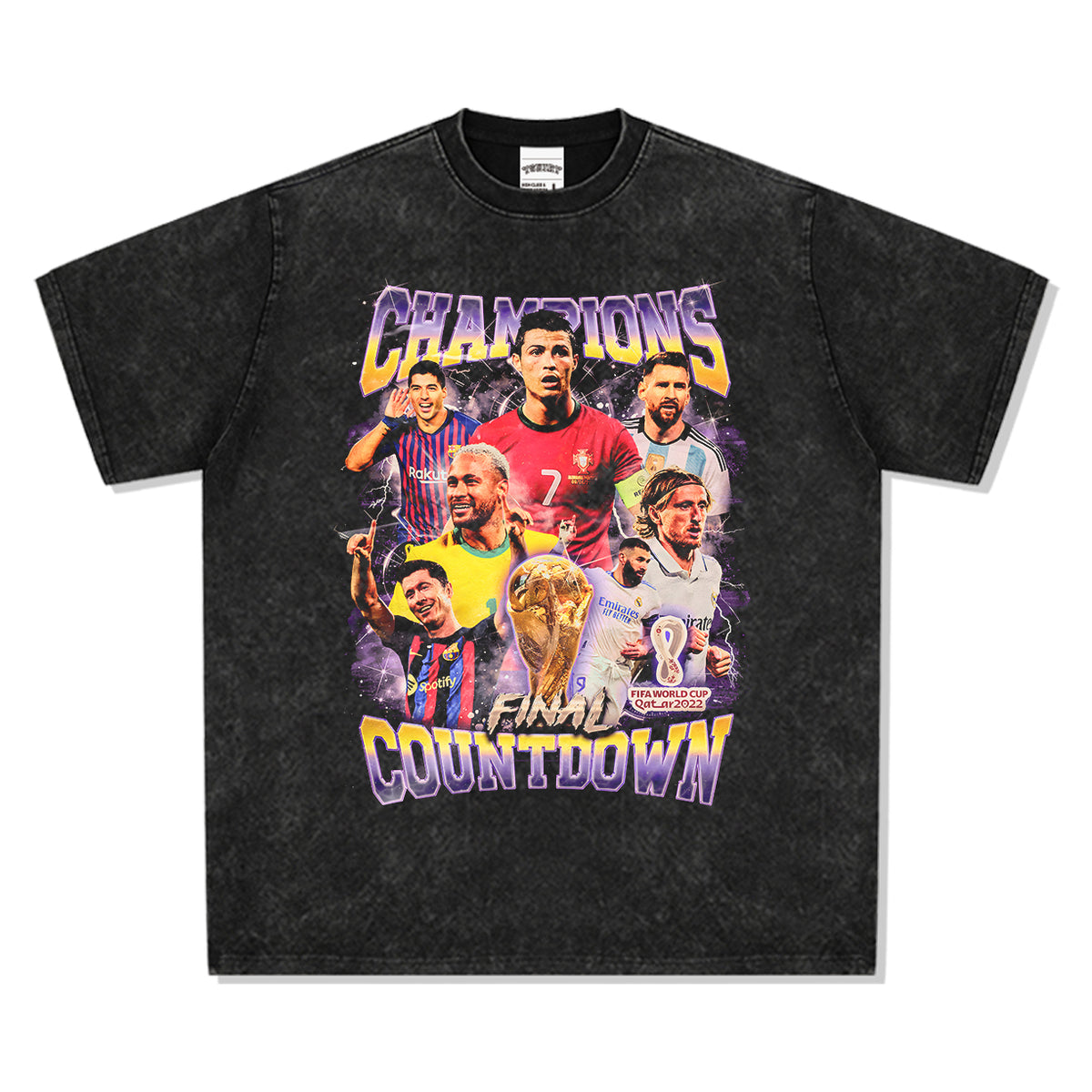 Champions Final Countdown Fifa World Cup Qatar 2022 TEE - view 3