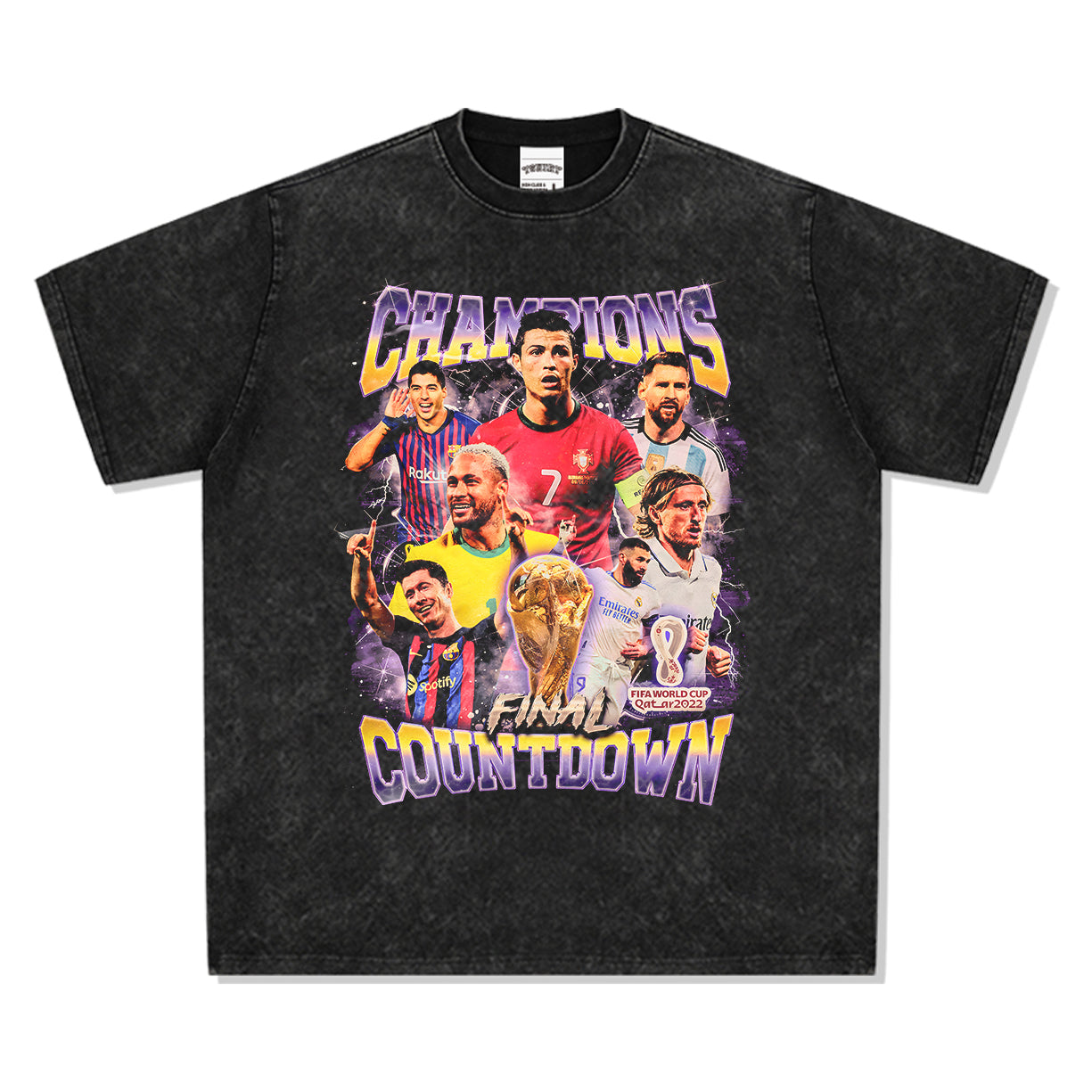 Champions Final Countdown Fifa World Cup Qatar 2022 TEE - view 3