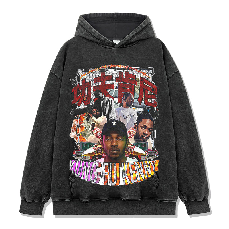 Kungfu Kenny By Kendrick Lamar Hoodie - view 2