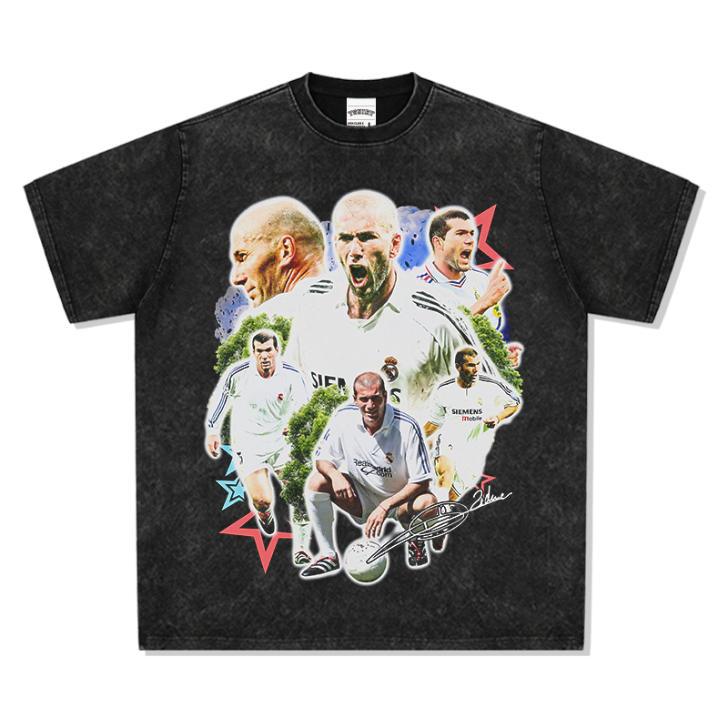Zinedine Zidane "Signature"TEE - view 2