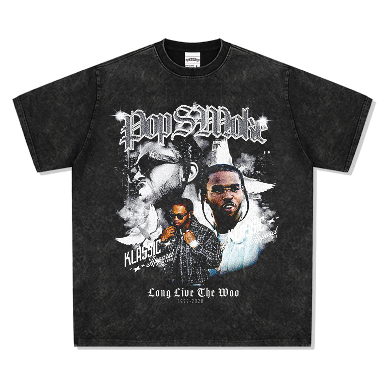 long live the woo By Pop Smoke TEE - view 3