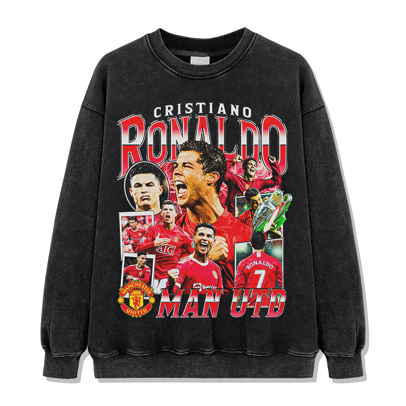Cristiano Ronaldo "Man Utd"Sweatshirt - view 2