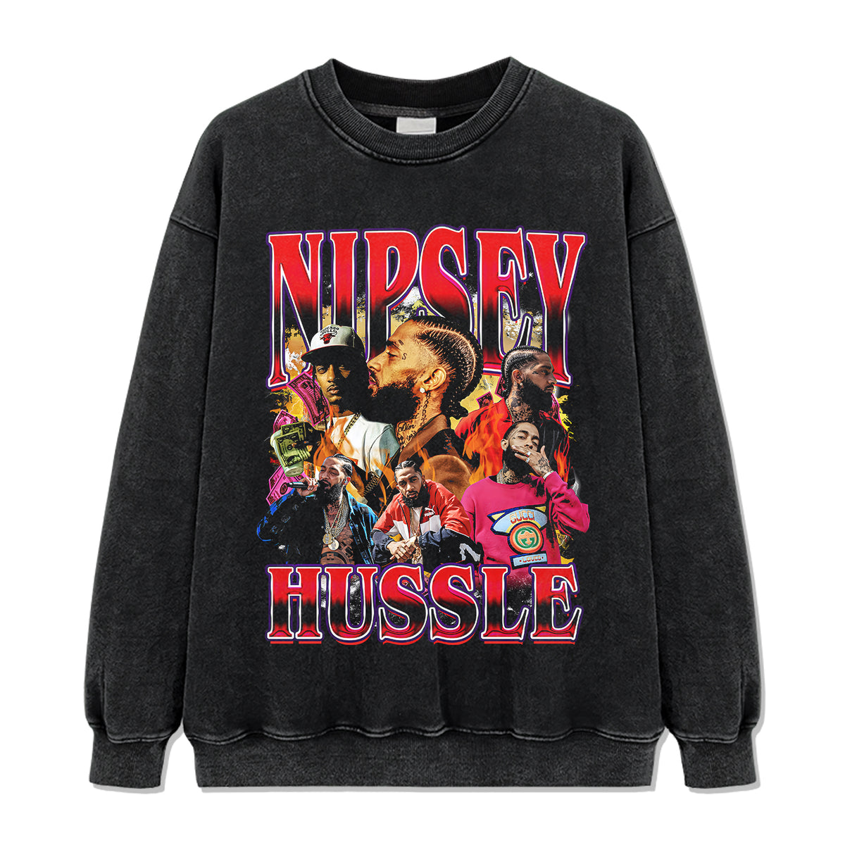 Nipsey Hussle Tee Sweatshirt - view 2