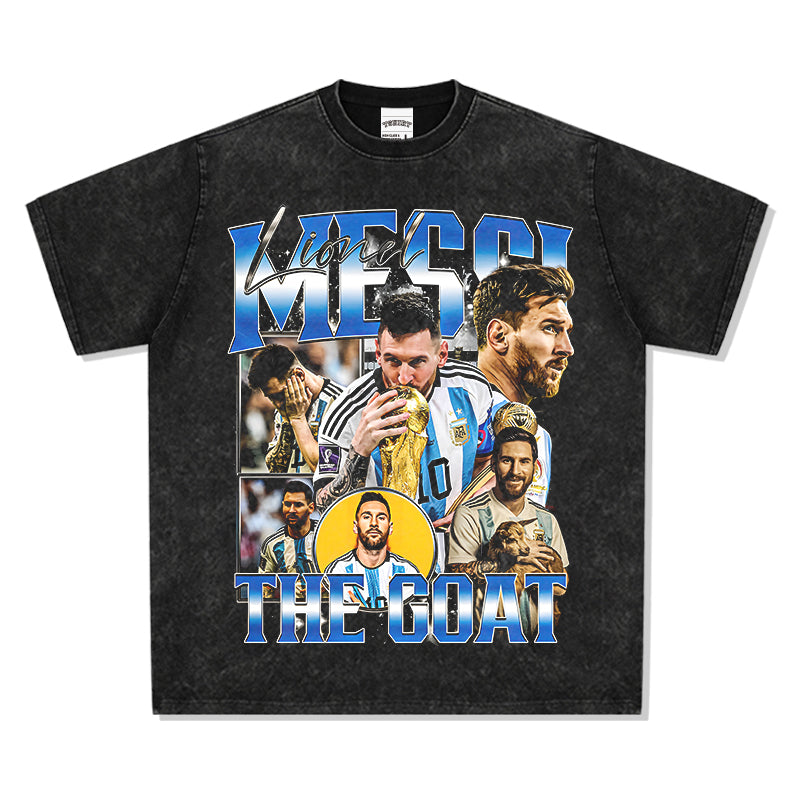 Lionel Messi "The King"TEE - view 3