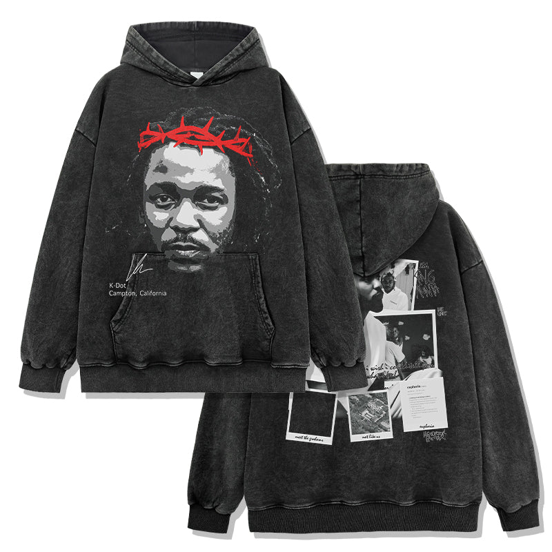 King Kunta By Kendrick Lamar Signature Hoodie - view 2