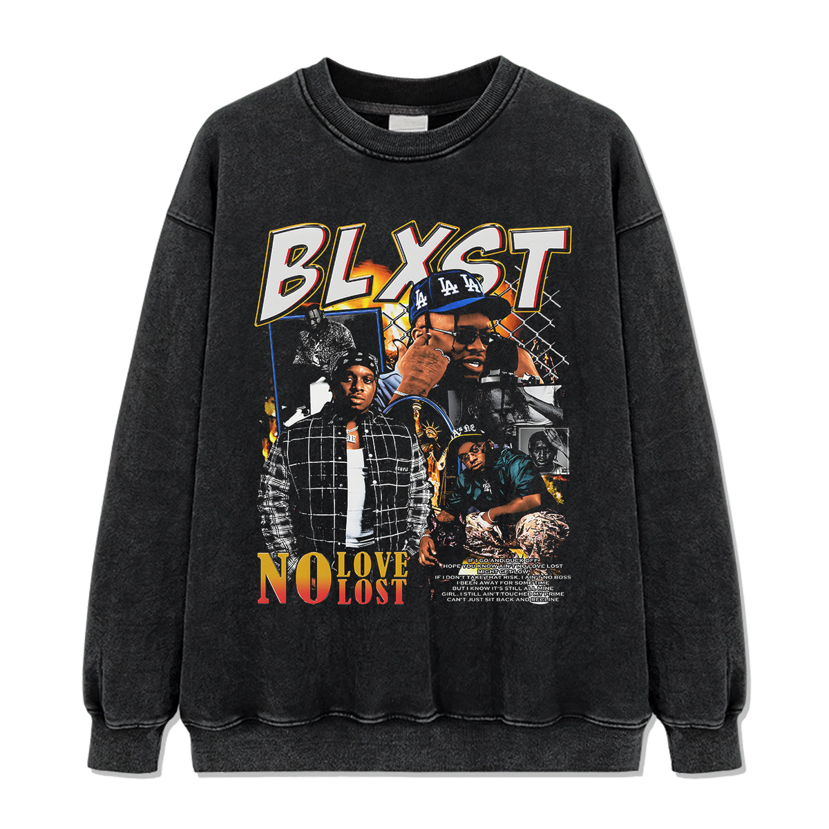 NO LOVE LOST By BLXST Sweatshirt - view 2