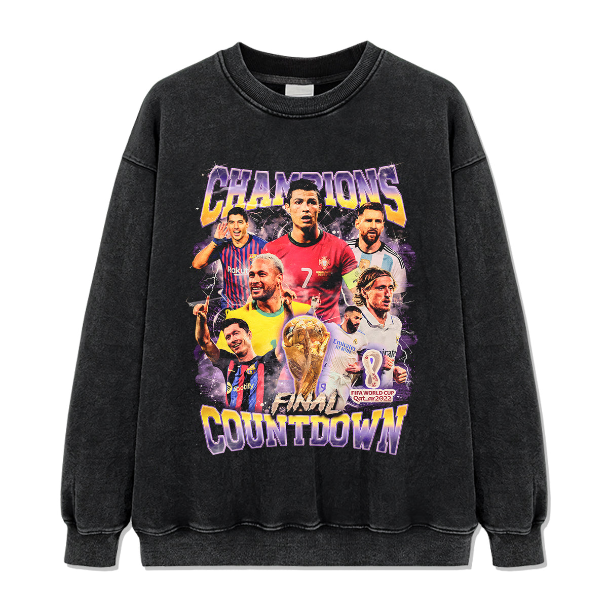 Champions Final Countdown Fifa World Cup Qatar 2022 Sweatshirt - view 2