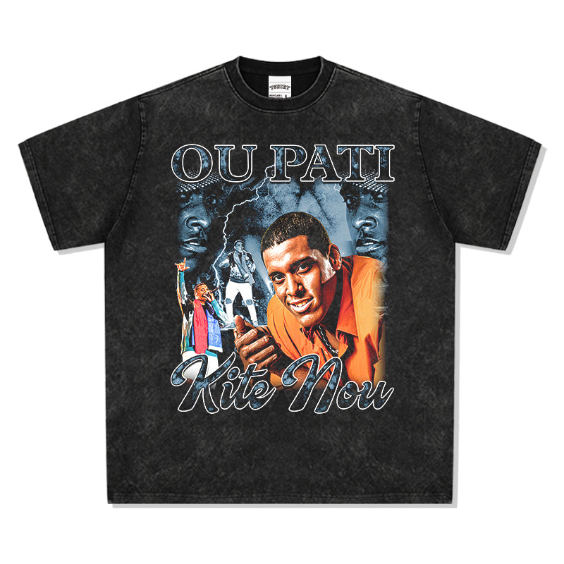 OU PATI  KITE NOW By Mika Benjamin TEE - view 3