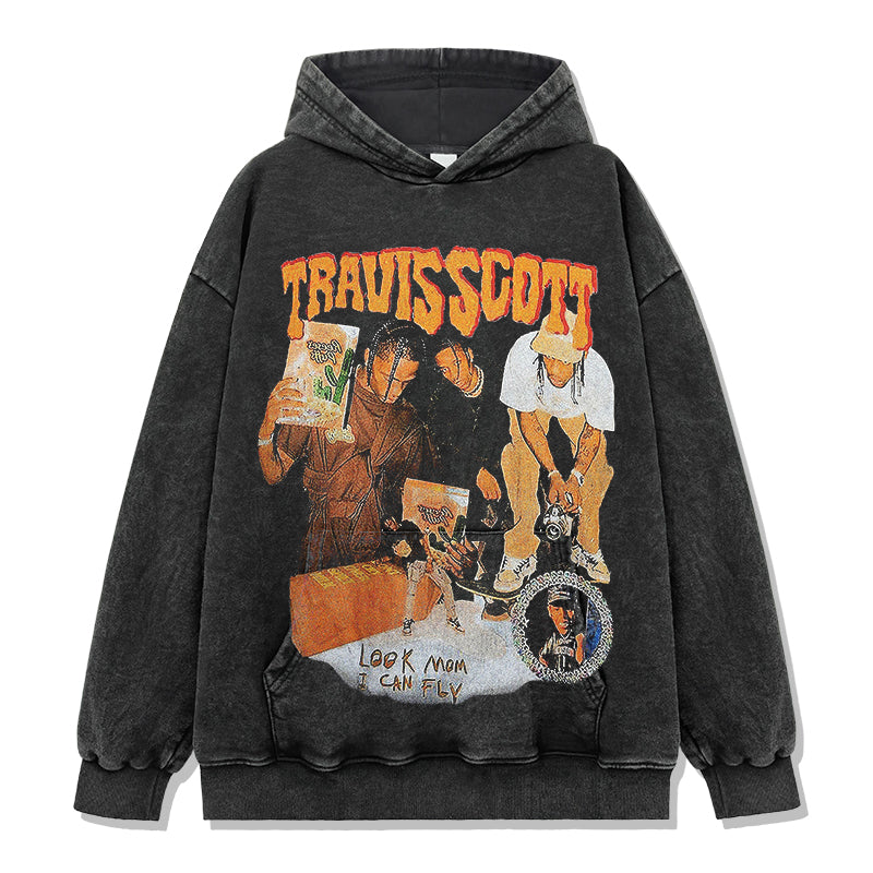 Look Mom I Can Fly By Travis Scott Hoodie - view 2