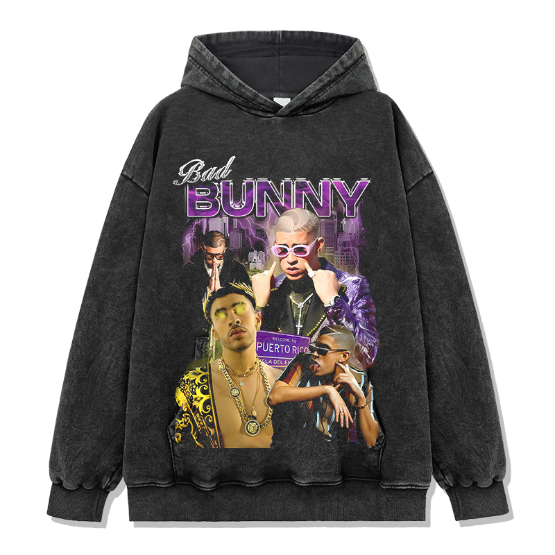 Bad Bunny Hoodie - view 2