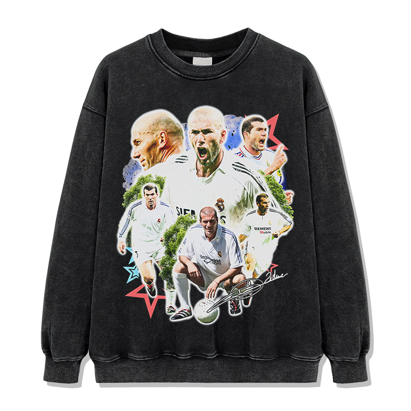 Zinedine Zidane "Signature"Sweatshirt - view 2