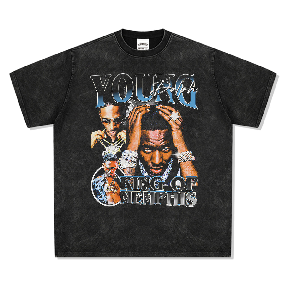 King Of Memphis By Young Dolph Tee - view 3