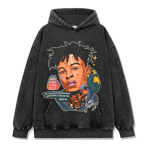 21 Savage By Comics 47 HOODIE - view 2
