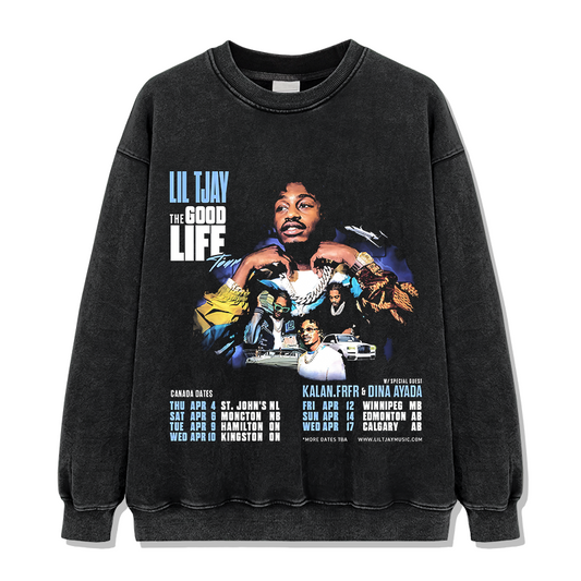 The Good Life By Lil Tjay Sweatshirt