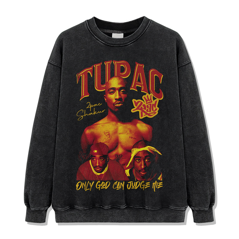 Only God Can Judge Me  By Tupac Shakur Sweatshirt - view 2