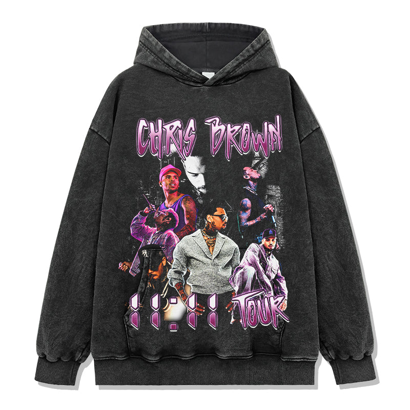 11:11 Tour By Chris Brown HOODIE - view 2