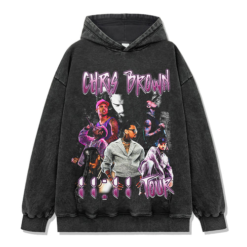 11:11 Tour By Chris Brown HOODIE - view 2