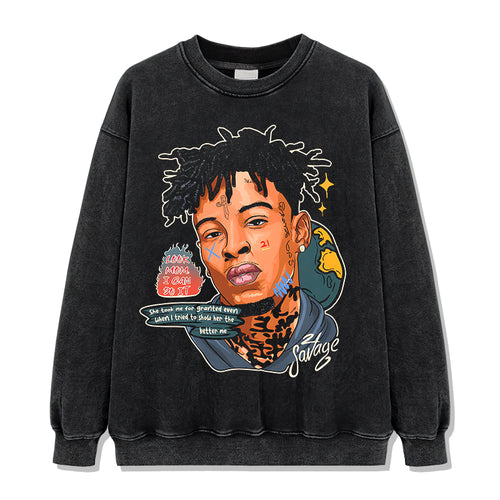 21 Savage By Comics 47 Sweatshirt - view 2