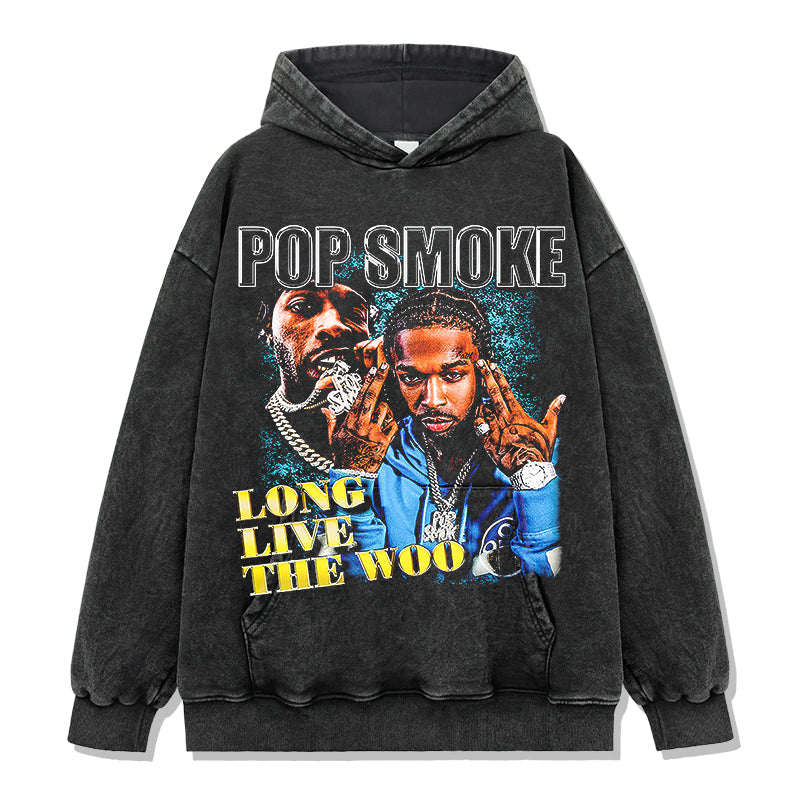 Long Live The Woo By Popsmoke Hoodie - view 2