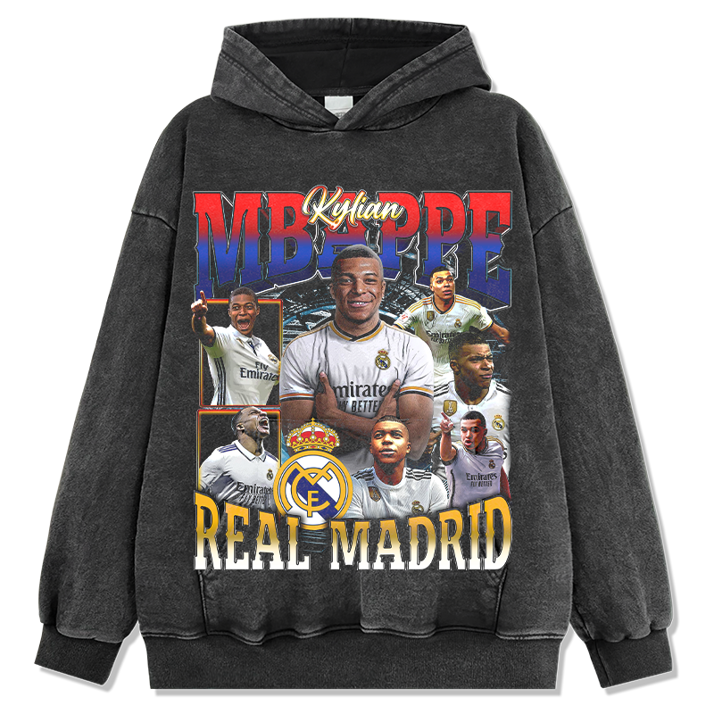 Kylian Mbappé "Real Madrid"Hoodie - view 2