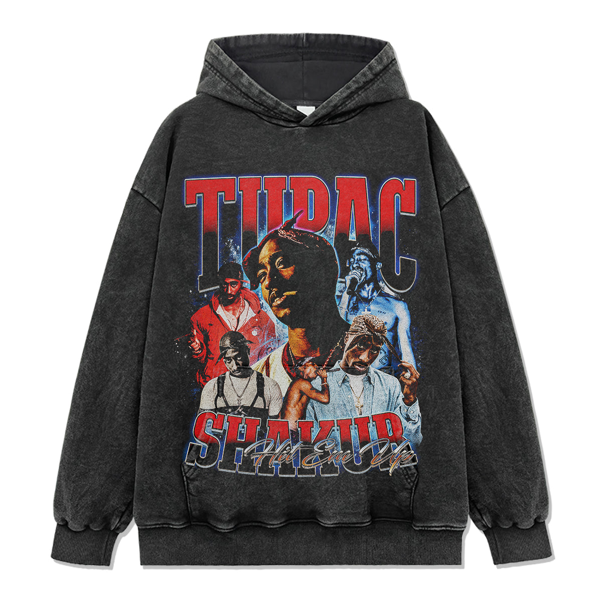 Hit Em Up By Tupac Shakur Hoodie - view 2