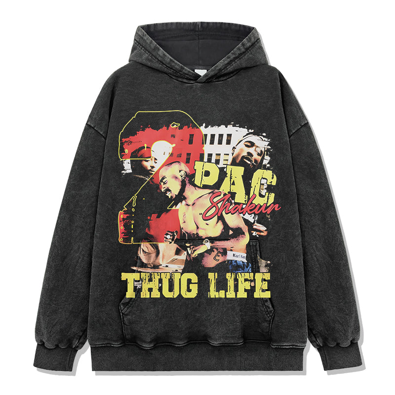 Thug Life By Tupac Shakur Hoodie - view 2