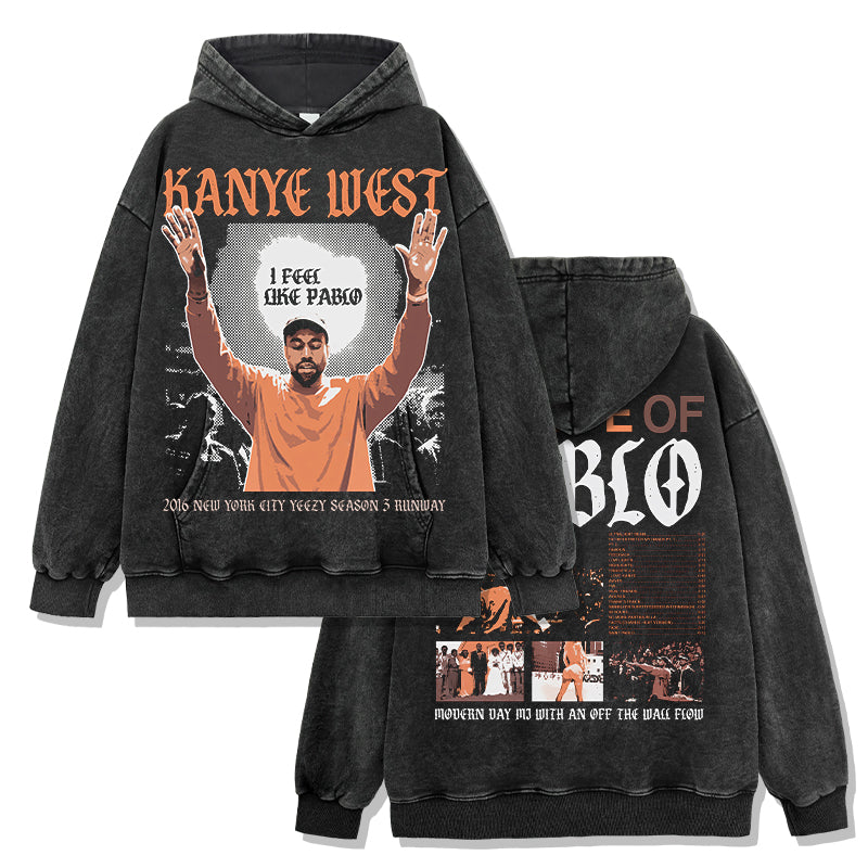 Rapper Kanye West Hoodie - view 2