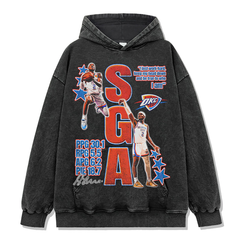 Shai Gilgeous-Alexander HOODIE NBA - view 2
