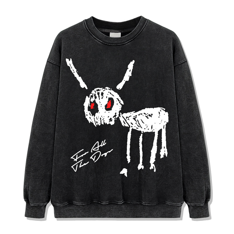 For All The Dogs By Drake Sweatshirt - view 2
