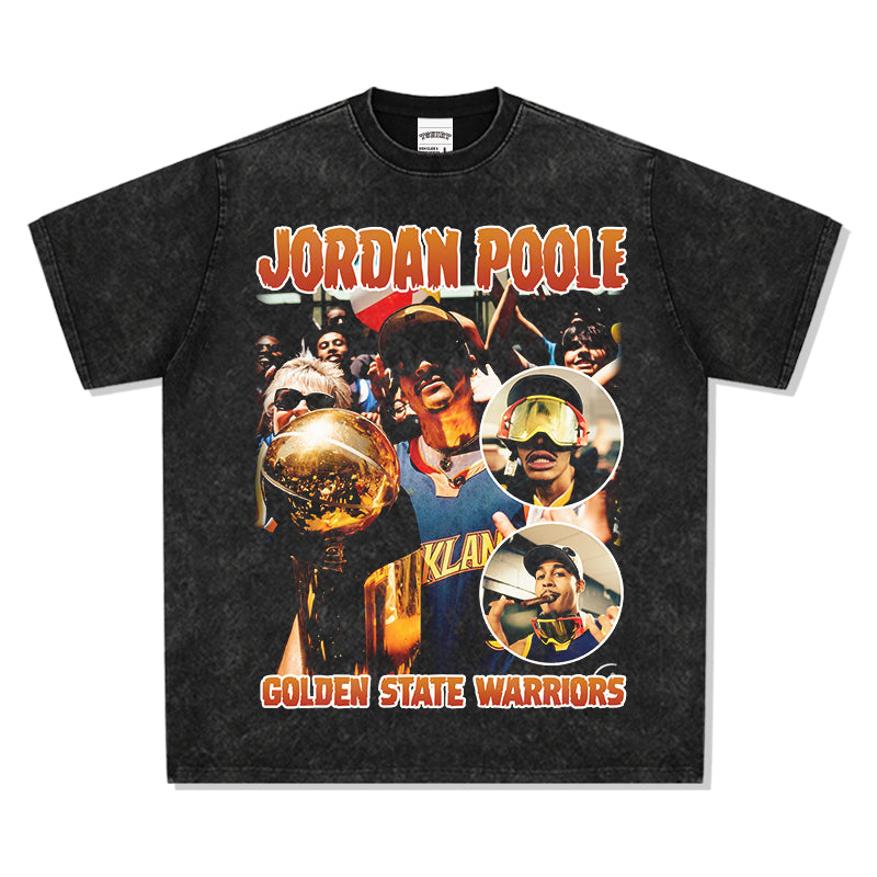 Jordan Poole TEE NBA - view 3