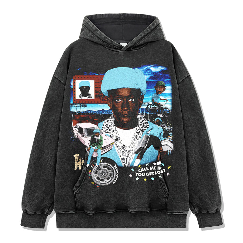 Tyler The Creator Jumbo Graphic “IYGL” HOODIE - view 2