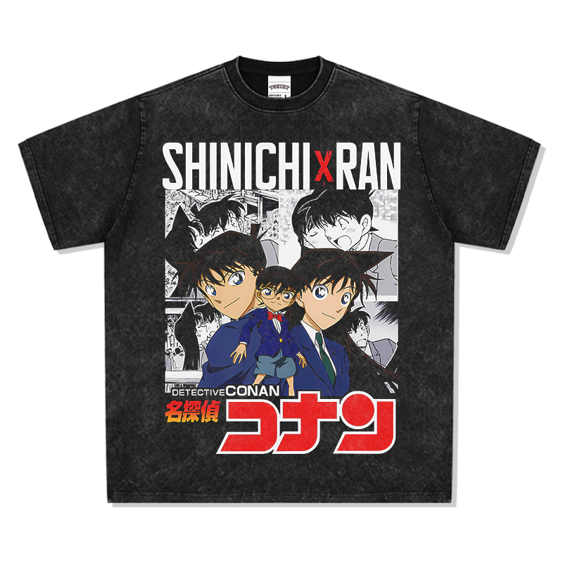 Conan Shinichi X Ran "Anime" TEE - view 2