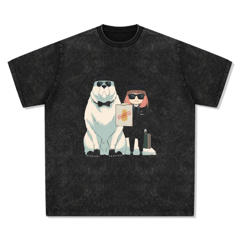 Anya Forger and Bond Forger Spy x Family "Anime" TEE - view 3