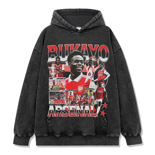 Arsenal By Bukayo Saka Hoodie - view 2