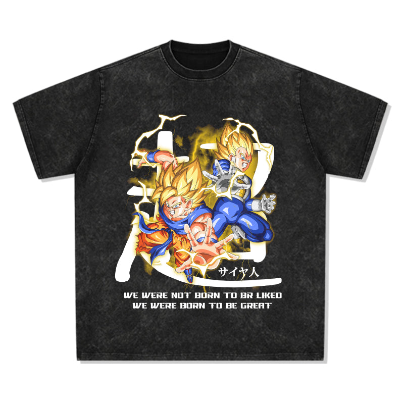 We were not born to be real, we were born to be great Dragon Ball "Anime" TEE - view 2