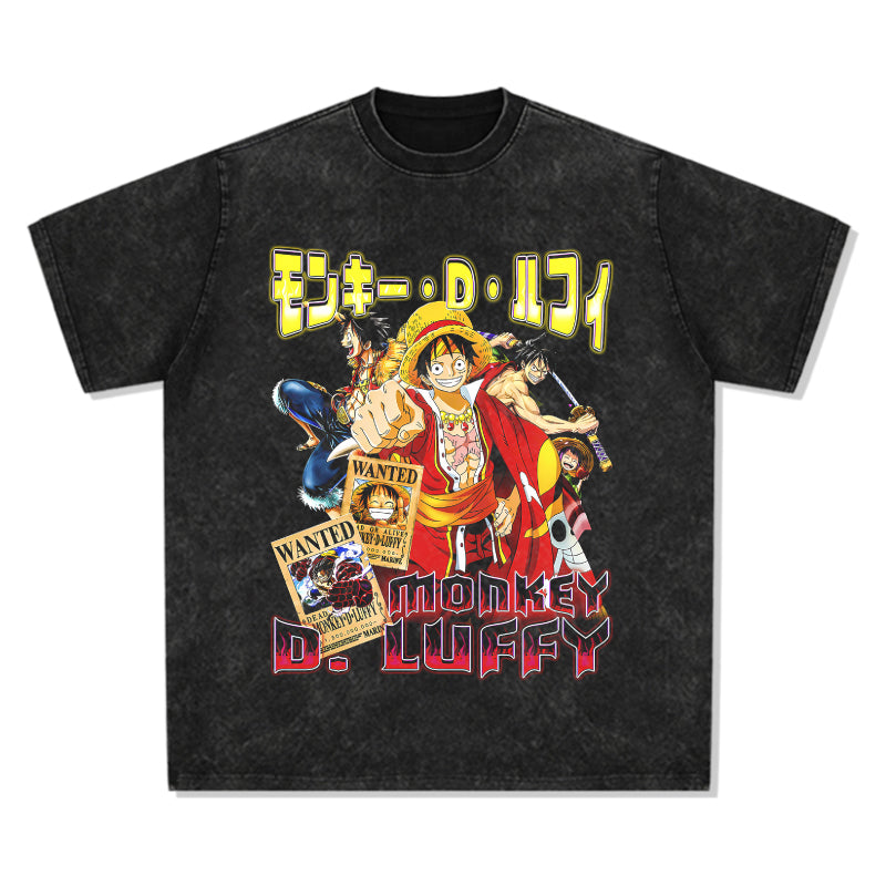 Monkey D Luffy One Piece 'Anime" TEE - view 2